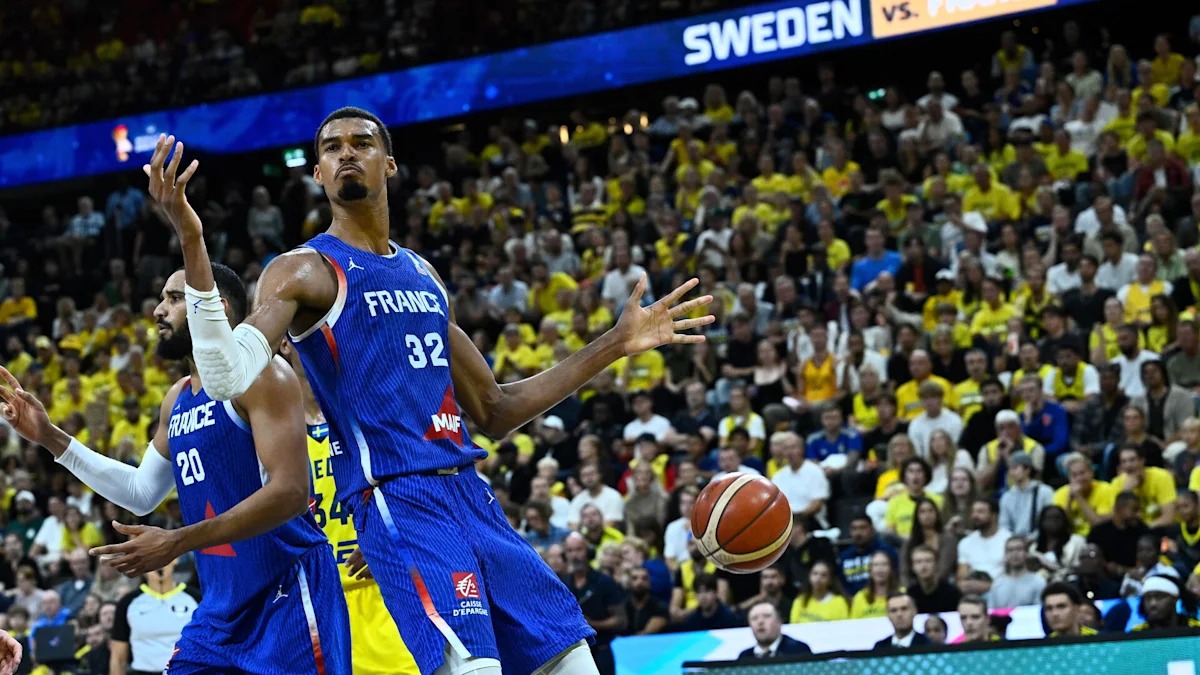 文班亚马率法国队力克瑞典，FIBA世界杯预选赛上演个人秀