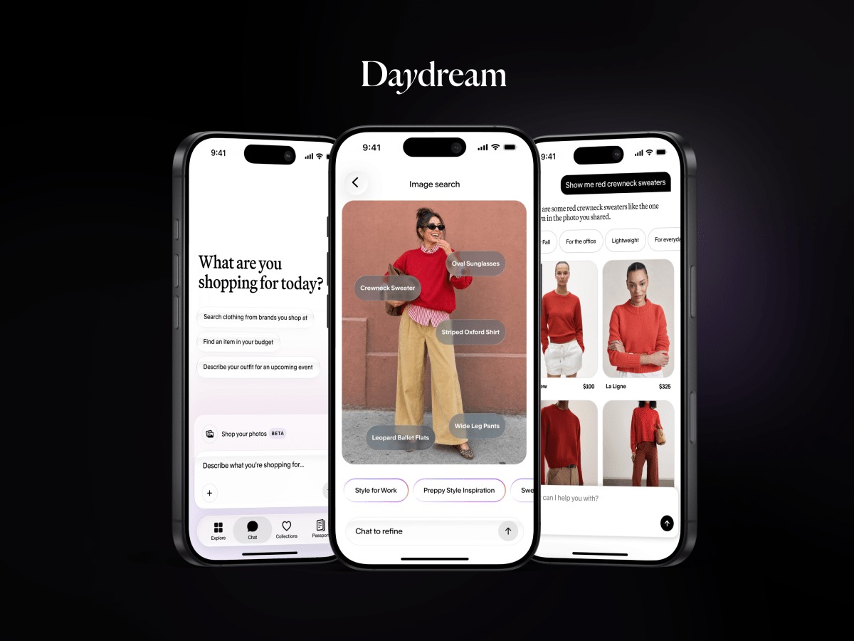 时尚应用 Daydream 利用 Apple Intelligence，帮你选购相册里的穿搭