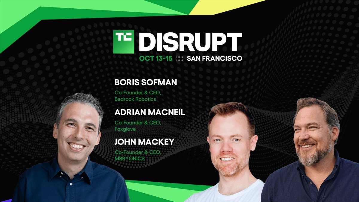 在 TechCrunch Disrupt 2026，了解如何让初创企业从原型走向量产
