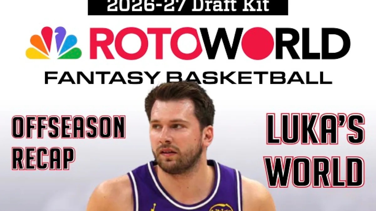 2026-27 Rotoworld梦幻篮球选秀指南：排名、球员档案、专家分析、免费下载