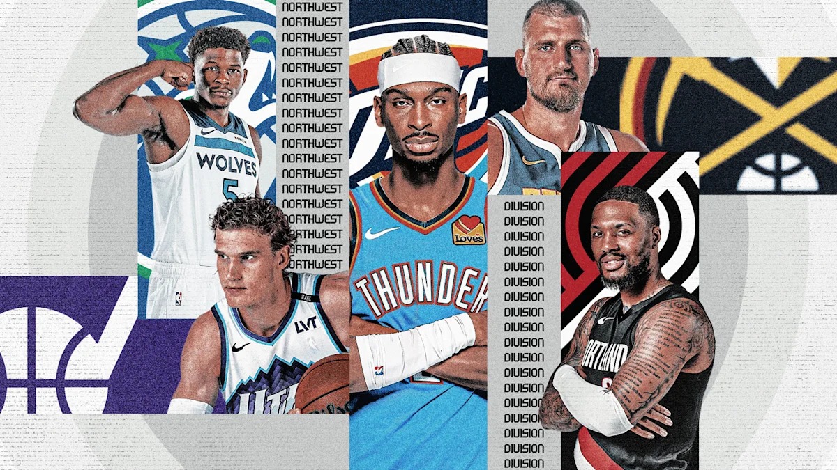 2026-27 NBA赛季前瞻：雷霆、掘金、森林狼、开拓者、爵士（西北赛区）