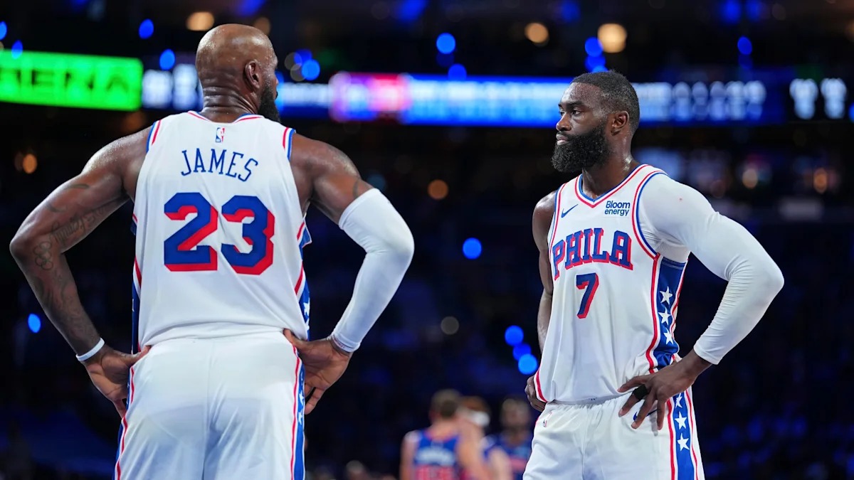 杰伦·布朗出战成疑，勒布朗和恩比德未进入76人-尼克斯NBA杯伤病名单